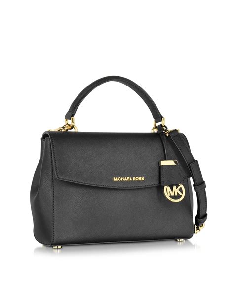 michael kors black dr bag